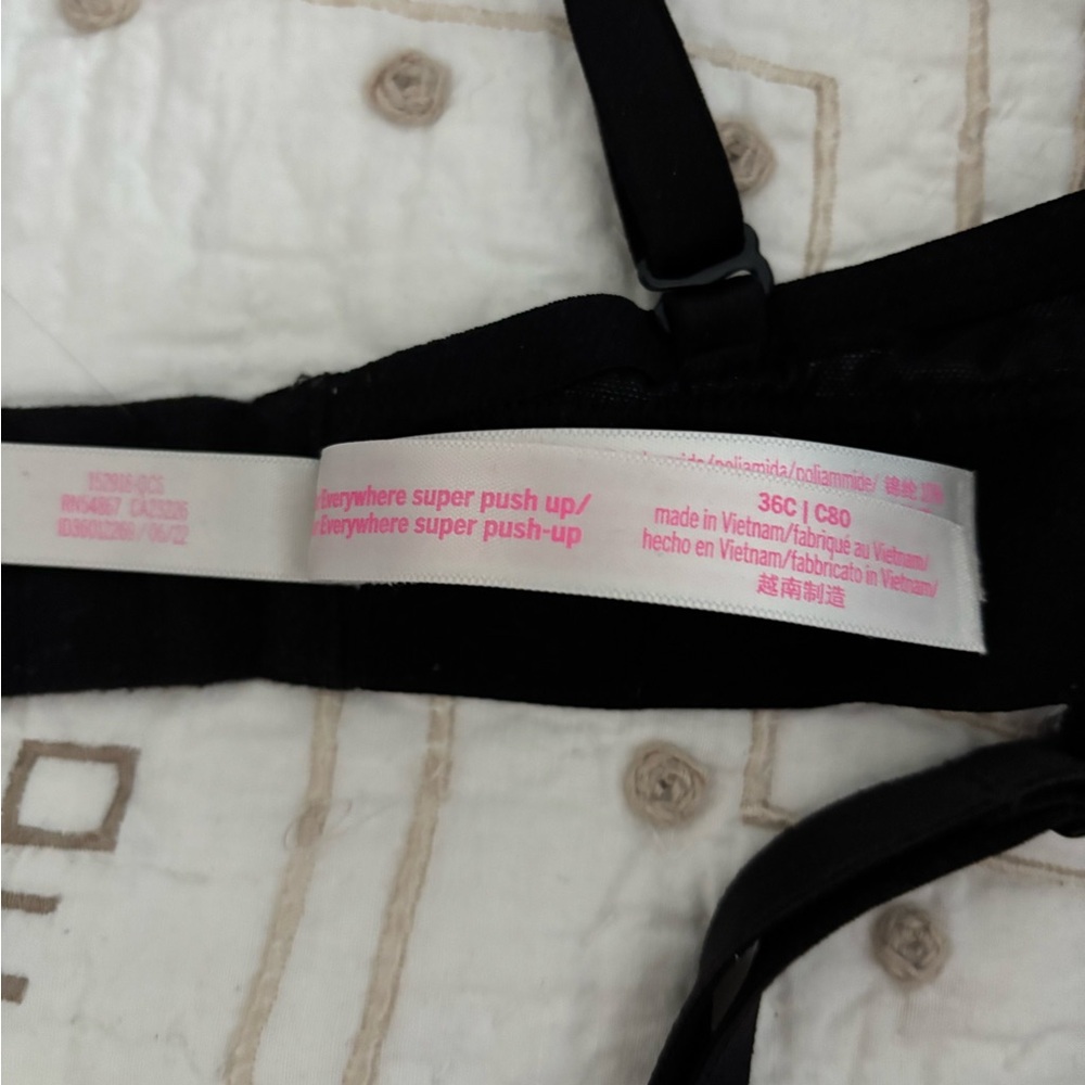 Victoria’s Secret Love PINK - 2 Wear Everywhere Super Push Up, 1 Reg Push Up - Picture 8 of 9